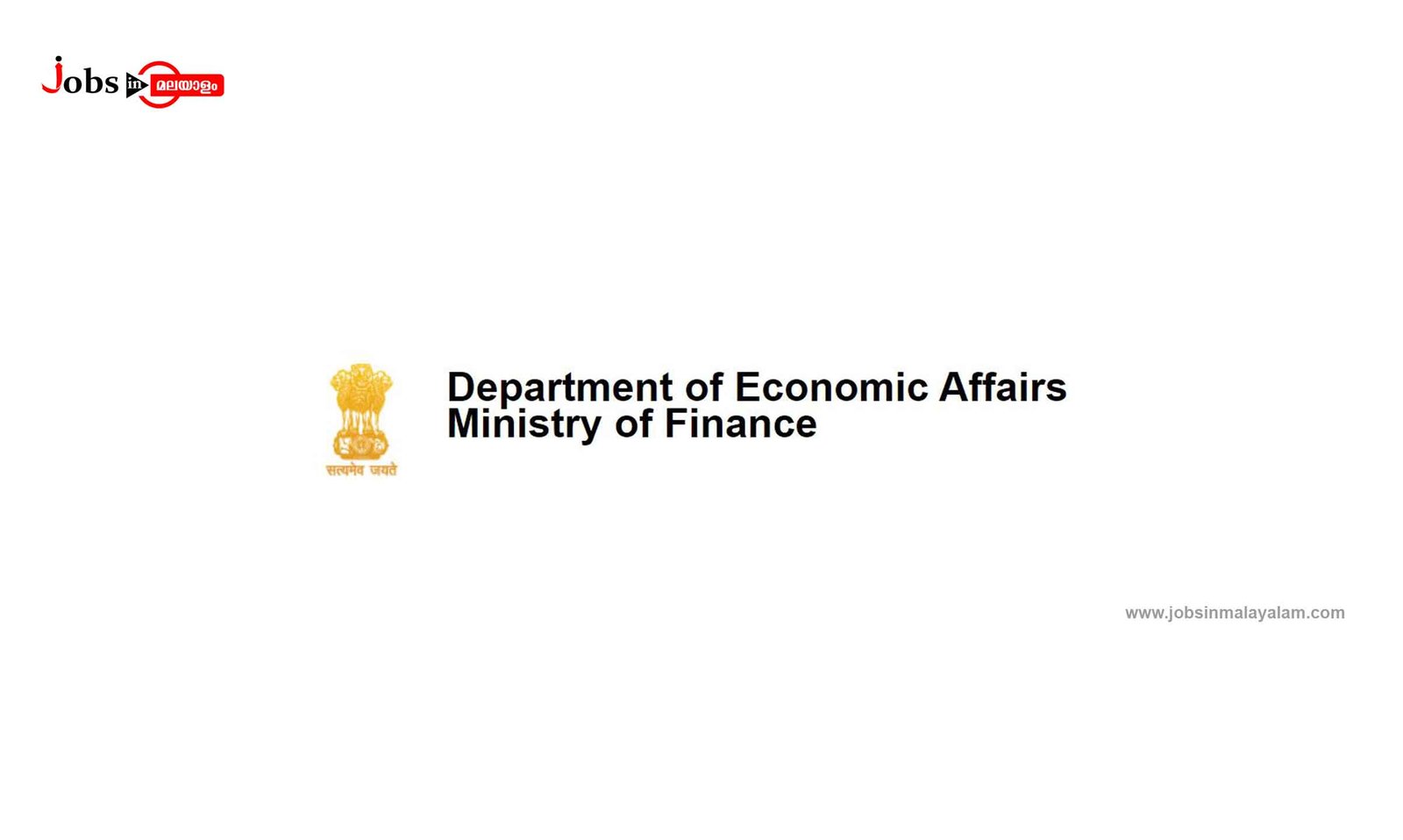 Department of Economic Affairs & Ministry of Finance